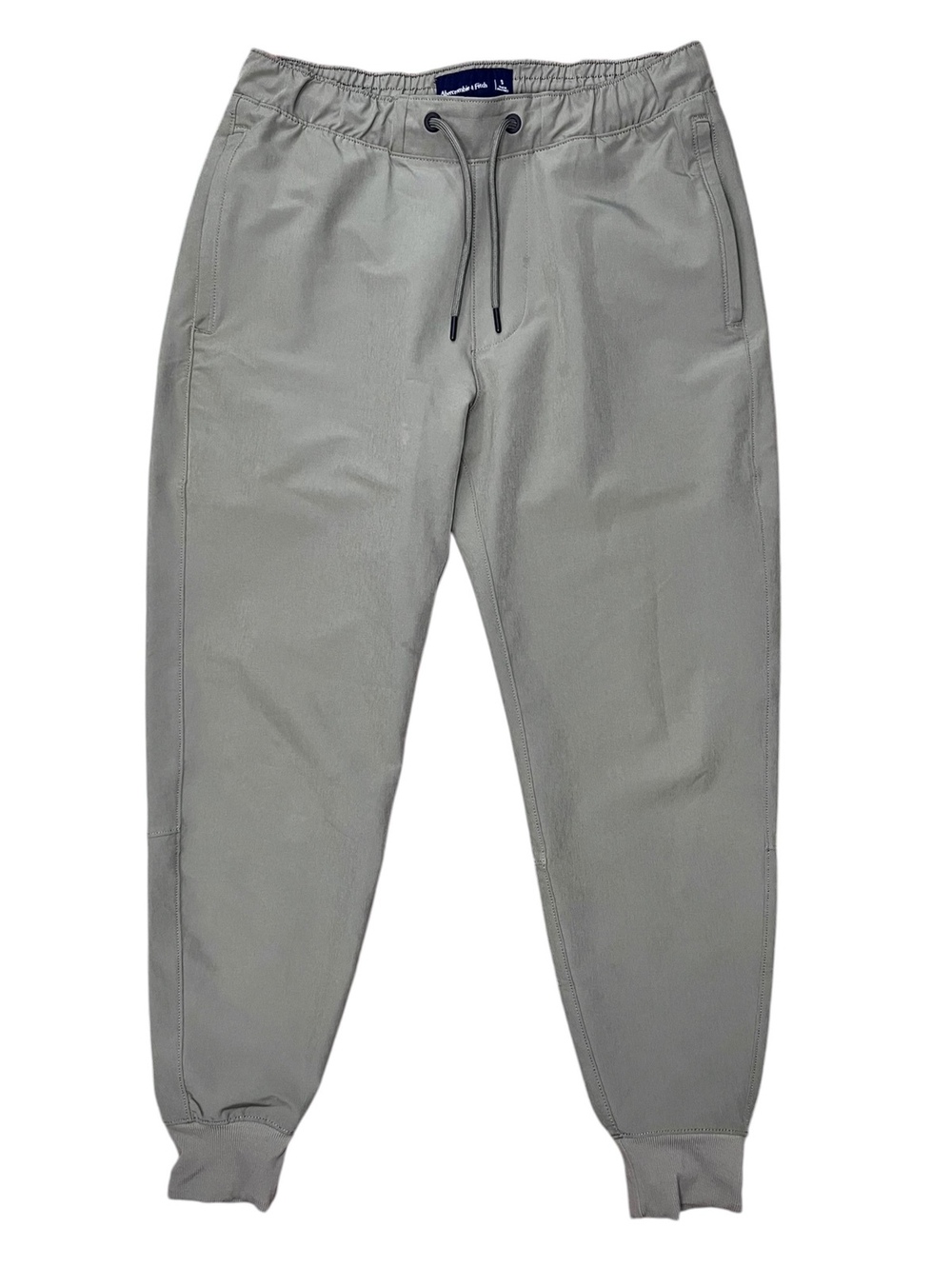 Abercrombie & Fitch Small Mens Traveler Jogger Green Stretch Tech Active Pants